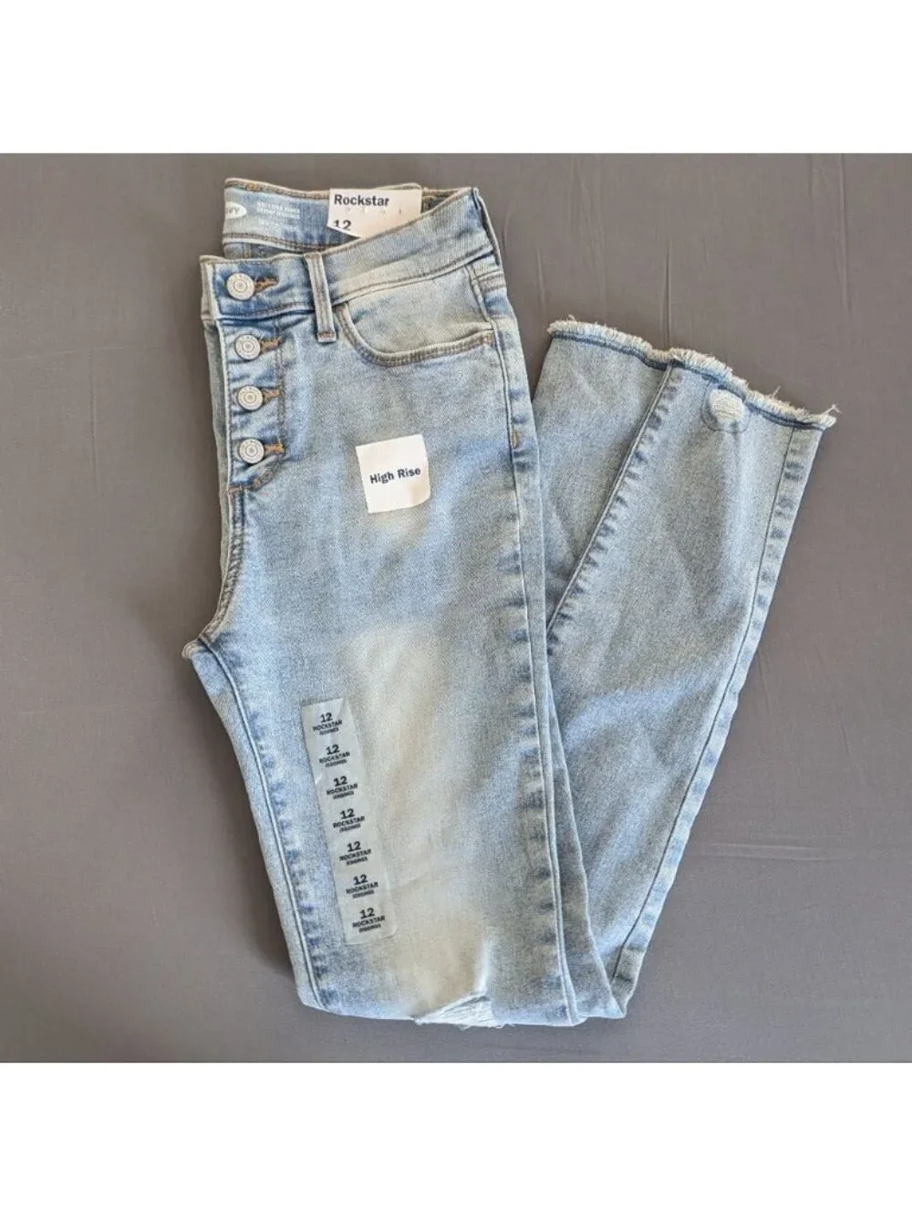 Girls Old Navy Rockstar Jeans Light Wash NWT